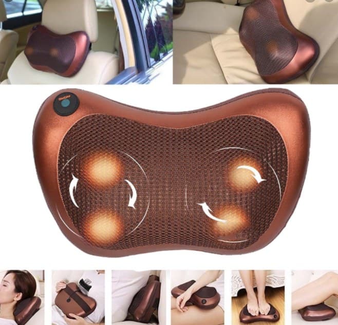 Масажна подушка Car and Home Massage Pillow фото
