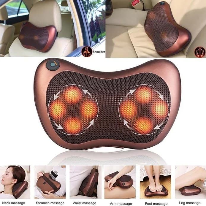 Масажна подушка Car and Home Massage Pillow фото
