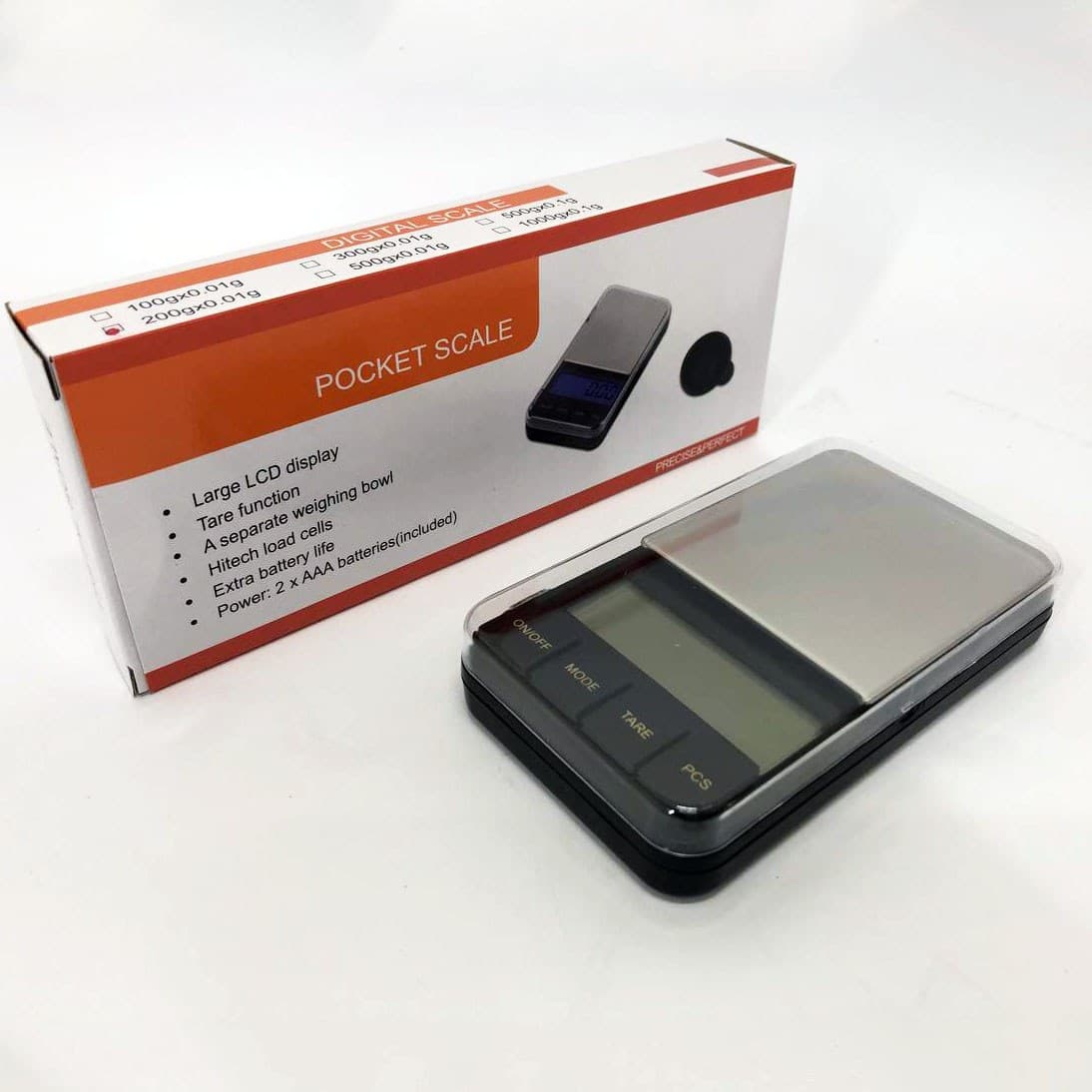 Ваги ювелірні Digital scale VS 6285PA - 200 г, 0.01 г фото