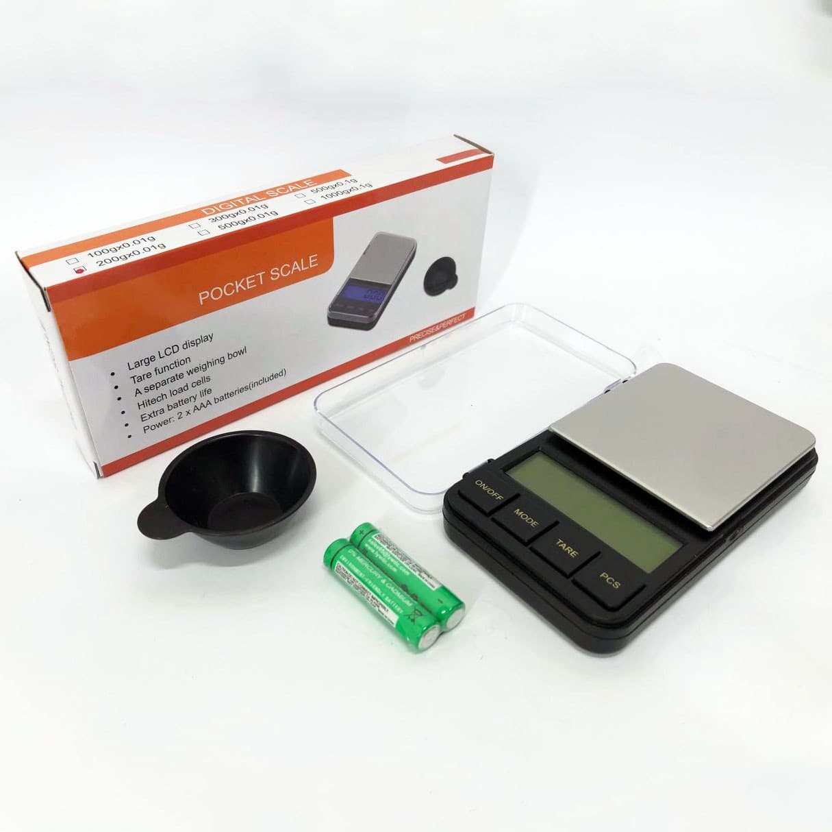 Ваги ювелірні Digital scale VS 6285PA - 200 г, 0.01 г фото