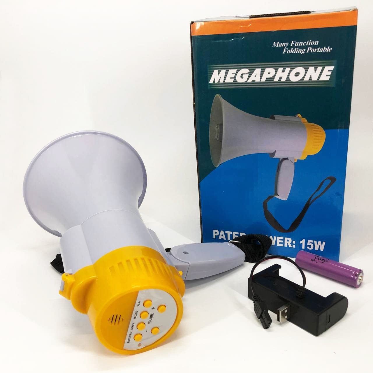 Гучномовець акумуляторний MEGAPHONE HW 8C фото