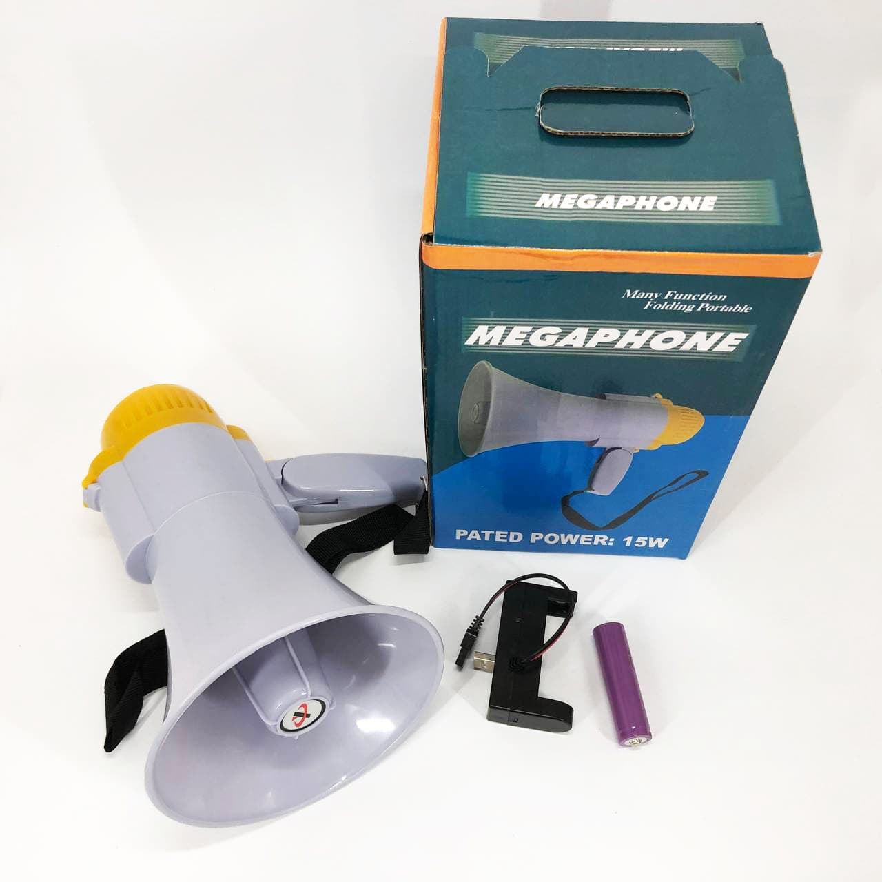 Гучномовець акумуляторний MEGAPHONE HW 8C фото