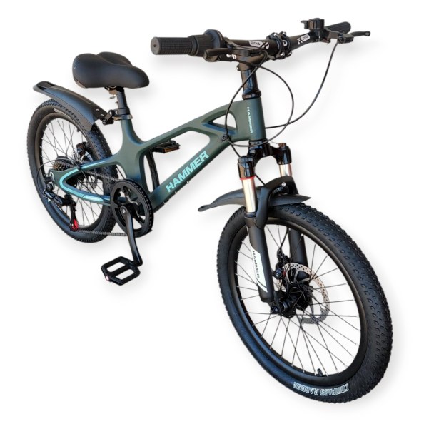 Дитячий велосипед Hammer M-1 20 дюймів хакі фото