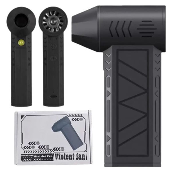 Ручний акумуляторний міні-турбовентилятор Kramivo