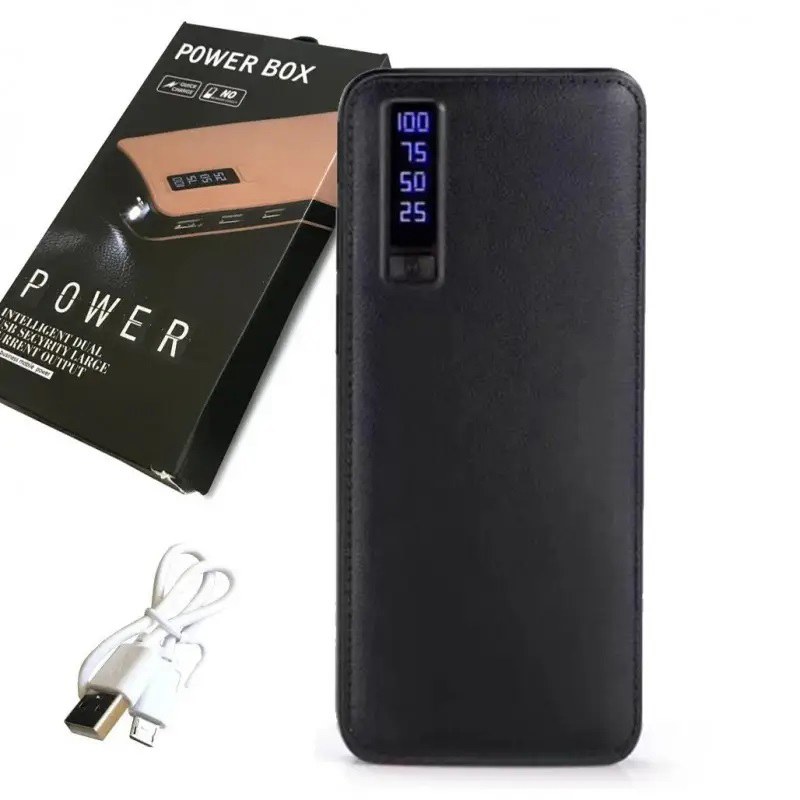 Портативний зарядний пристрій Павербанк 50000 mAh 3хUSB Power Bank Smart Tech Black фото