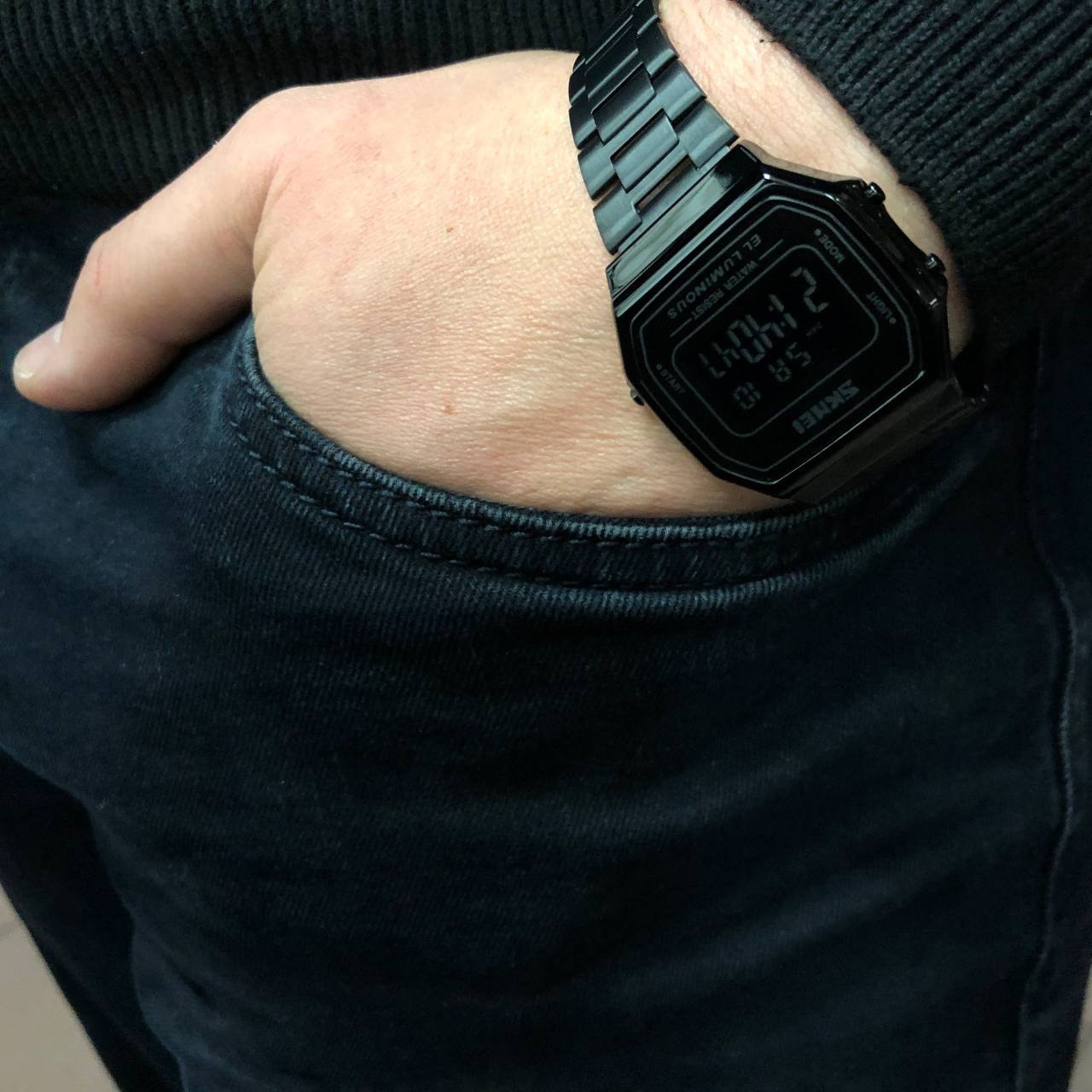 Часи наручні чоловічі SKMEI 1647BK фото